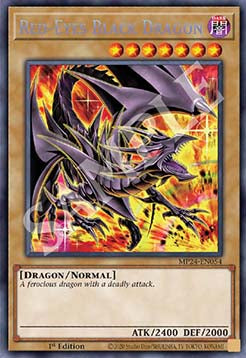 Red-Eyes Black Dragon - 25th Anniversary Tin: Dueling Mirrors (Secret Rare) [MP24-054] Hoofdafbeelding