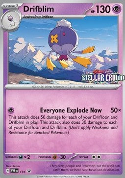Drifblim - SV Black Star Promos (Promo) [SVP-135] Main image
