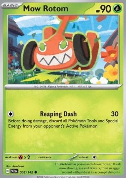 Mow Rotom - Stellar Crown (Common) [SCR-008] Main image