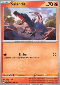 Salandit - Stellar Crown (Common) [SCR-023] Main image