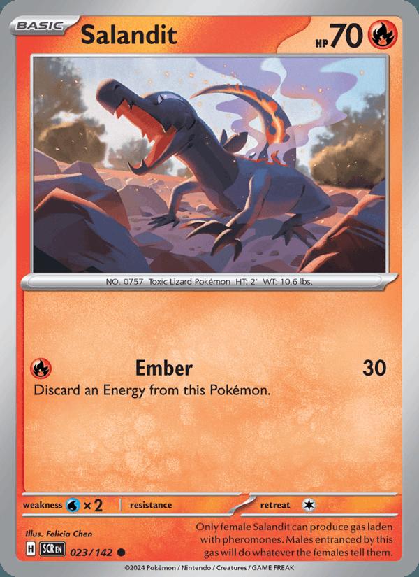 Salandit - Stellar Crown (Common) [SCR-023] Main image