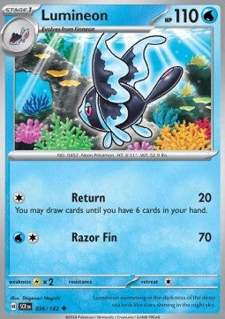 Lumineon - Stellar Crown (Uncommon) [SCR-036] Hover Image