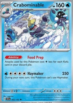 Crabominable - Stellar Crown (Uncommon) [SCR-042] Hover Image