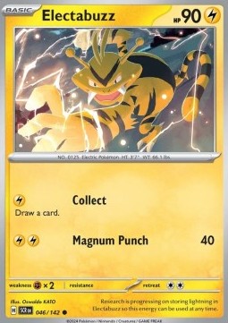 Electabuzz - Stellar Crown (Common) [SCR-046] Imagen principal del producto
