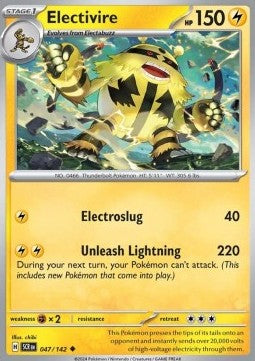 Electivire - Stellar Crown (Uncommon) [SCR-047] Hover Image