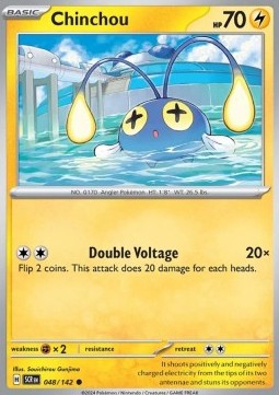 Chinchou - Stellar Crown (Common) [SCR-048] Immagine principale del prodotto
