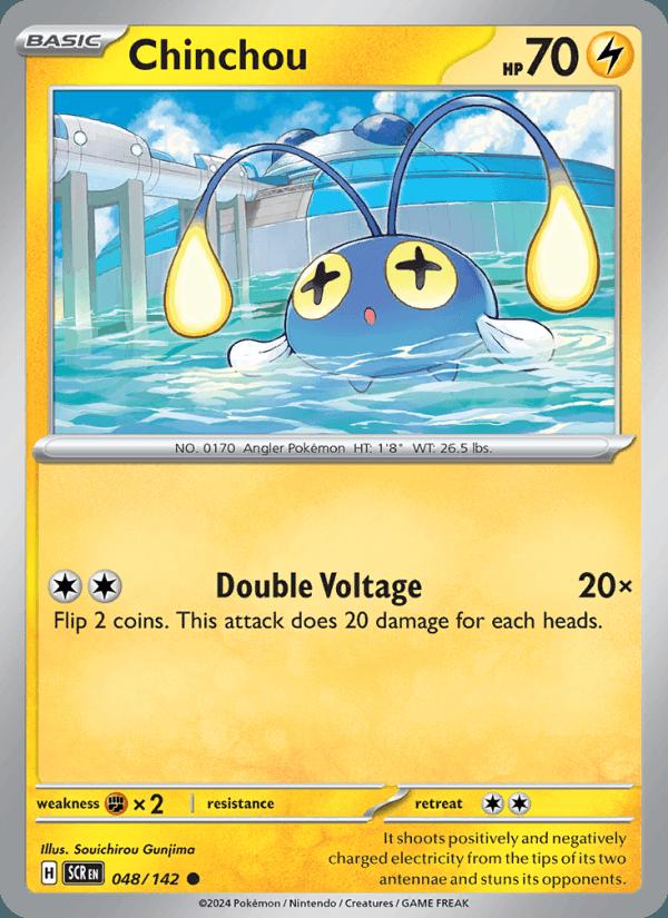 Chinchou - Stellar Crown (Common) [SCR-048] Hauptbild