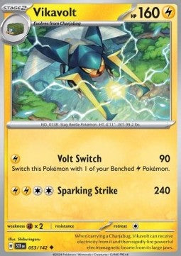 Vikavolt - Stellar Crown (Uncommon) [SCR-053] Hover Image