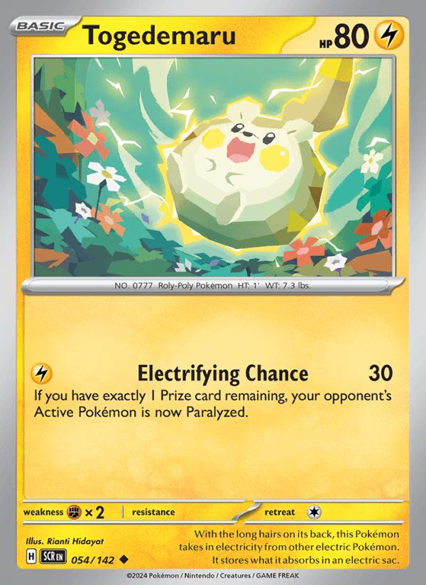 Togedemaru - Stellar Crown (Uncommon) [SCR-054] Hoofdafbeelding