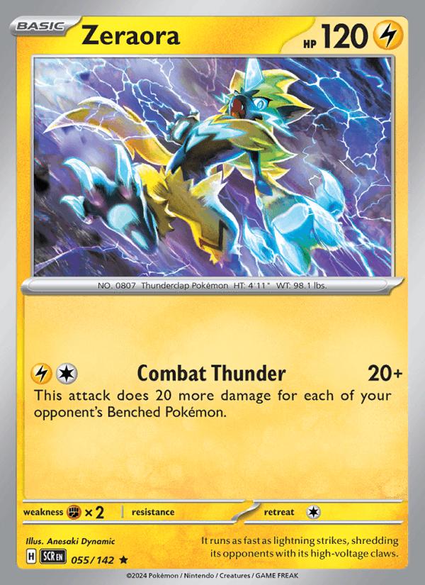 Zeraora - Stellar Crown (Rare) [SCR-055] Main image