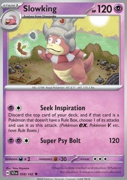 Slowking - Stellar Crown (Uncommon) [SCR-058] Main image