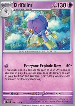 Drifblim - Stellar Crown (Uncommon) [SCR-061] Imagen principal del producto