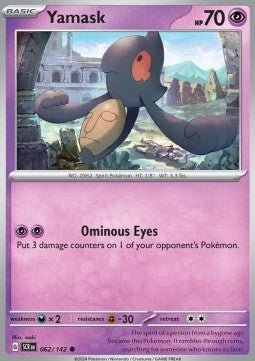 Yamask - Stellar Crown (Common) [SCR-062] Hover Image