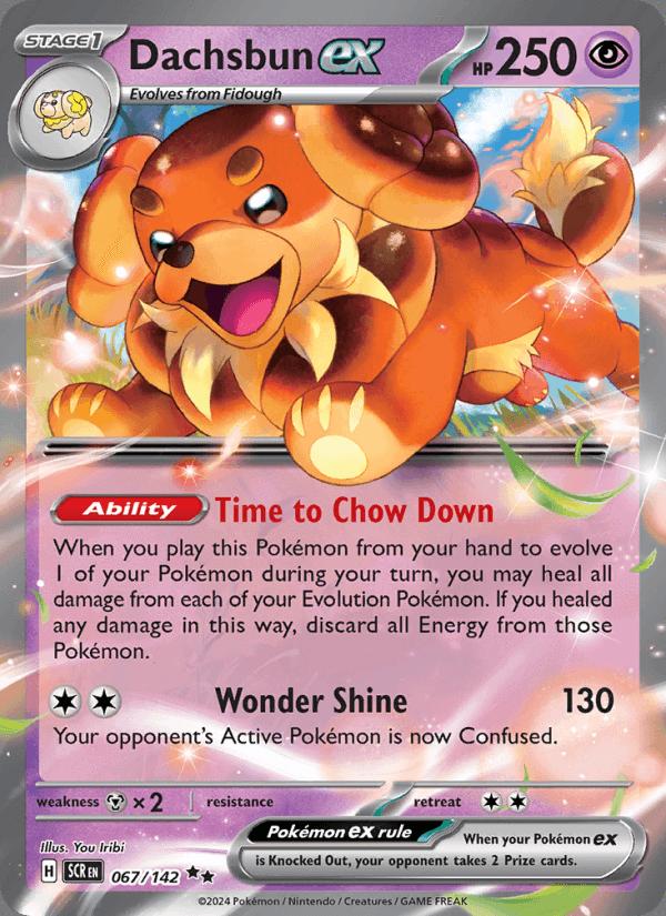 Dachsbun ex - Stellar Crown (Double Rare) [SCR-067] Hauptbild