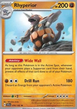 Rhyperior - Stellar Crown (Rare) [SCR-076] Main image