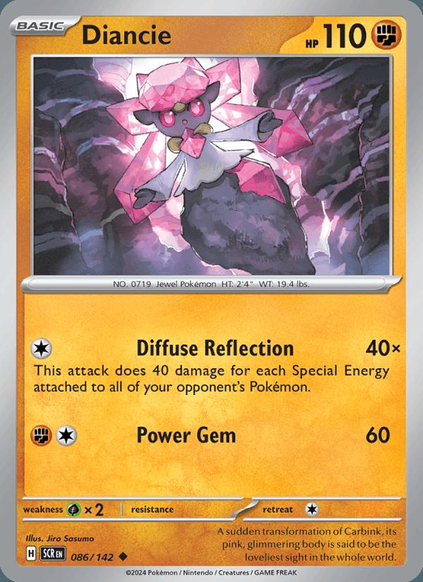 Diancie - Stellar Crown (Uncommon) [SCR-086] Image principale du produit