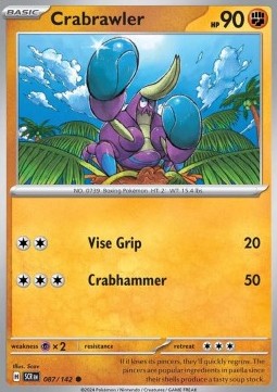 Crabrawler - Stellar Crown (Common) [SCR-087] Immagine principale del prodotto