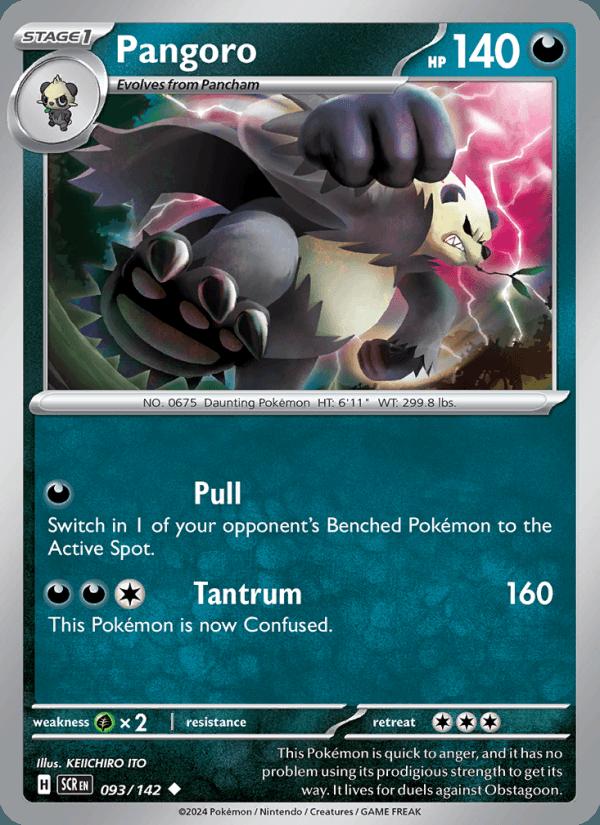 Pangoro - Stellar Crown (Uncommon) [SCR-093] Immagine principale del prodotto