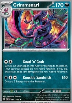 Grimmsnarl - Stellar Crown (Rare) [SCR-096] Hover Image