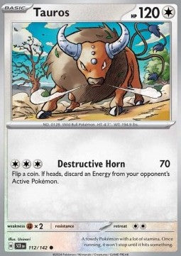 Tauros - Stellar Crown (Common) [SCR-112] Hover Image