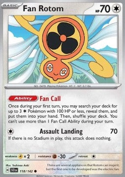 Fan Rotom - Stellar Crown (Common) [SCR-118] Imagen principal del producto