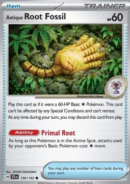 Antique Root Fossil - Stellar Crown (Common) [SCR-130] Hover Image