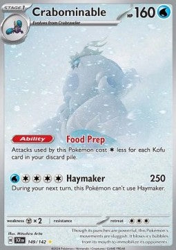 Crabominable - Stellar Crown (Illustration Rare) [SCR-149] Hover Image