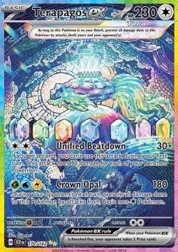 Terapagos ex - Stellar Crown (Special Illustration Rare) [SCR-170] Imagen principal del producto