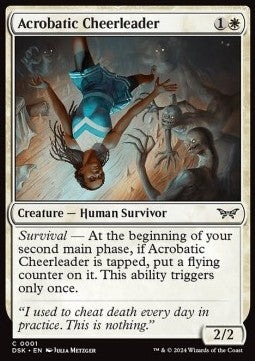 Acrobatic Cheerleader - Duskmourn: House of Horror (Common) [DSK-1] Main image