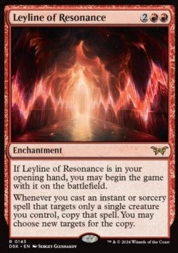 Leyline of Resonance - Duskmourn: House of Horror (Rare) [DSK-143] Image principale du produit
