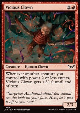 Vicious Clown - Duskmourn: House of Horror (Common) [DSK-163] Main image