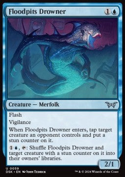 Floodpits Drowner - Duskmourn: House of Horror (Uncommon) [DSK-59] Main image