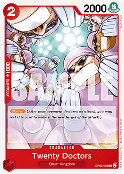 Twenty Doctors (OP08-003) - Two Legends (Common) [OP08-003] Immagine principale del prodotto