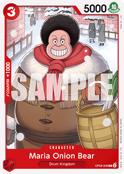 Maria Onion Bear (OP08-009) - Two Legends (Common) [OP08-009] Immagine principale del prodotto