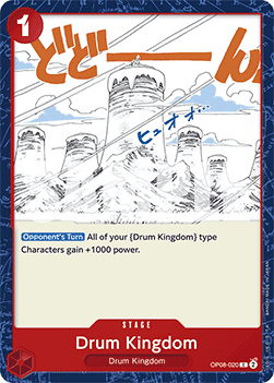 Drum Kingdom (OP08-020) - Two Legends (Common) [OP08-020] Immagine principale del prodotto
