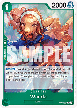 Wanda (OP08-034) - Two Legends (Rare) [OP08-034] Immagine principale del prodotto