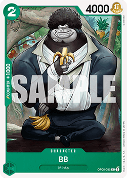 BB (OP08-035) - Two Legends (Common) [OP08-035] Immagine principale del prodotto
