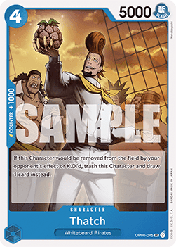 Thatch (OP08-045) - Two Legends (Uncommon) [OP08-045] Immagine principale del prodotto