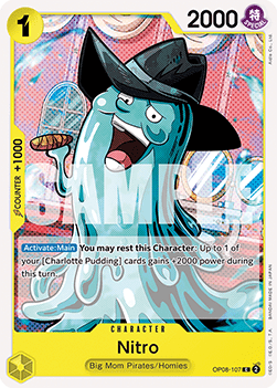 Nitro (OP08-107) - Two Legends (Common) [OP08-107] Immagine principale del prodotto