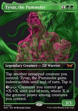 Tyvar, the Pummeler (V.1) - Duskmourn: House of Horror: Extras (Mythic) [XDSK-353] Image principale du produit