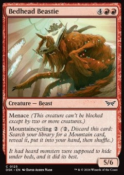 Bedhead Beastie - Duskmourn: House of Horror (Common) [DSK-125] Main image