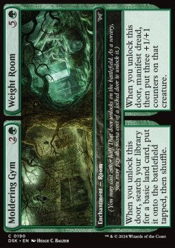 Moldering Gym // Weight Room - Duskmourn: House of Horror (Common) [DSK-190] Main image