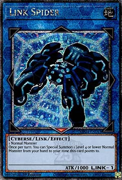 Link Spider - 25th Anniversary Tin: Dueling Mirrors (Quarter Century Secret Rare) [MP24-045] Image principale du produit