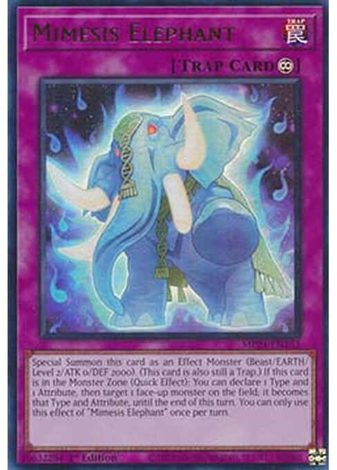 Mimesis Elephant — 25th Anniversary Tin: Dueling Mirrors (MP24-163) Yu-Gi-Oh! card Main image