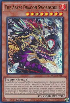 The Abyss Dragon Swordsoul - 25th Anniversary Tin: Dueling Mirrors (Ultra Rare) [MP24-167] Image principale du produit