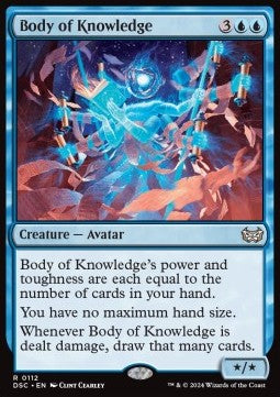 Body of Knowledge - Commander: Duskmourn: House of Horror (Rare) [DSC-112] Image principale du produit