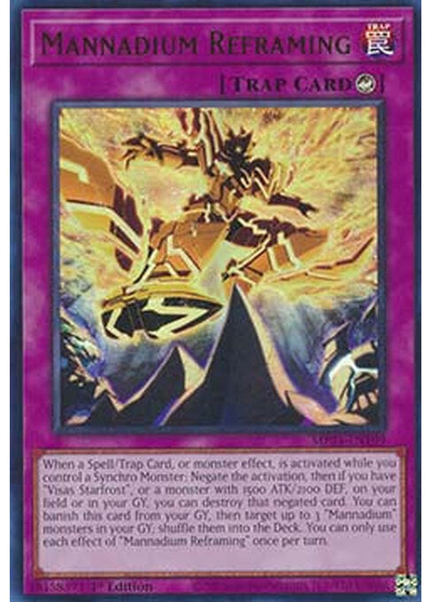 Mannadium Reframing — 25th Anniversary Tin: Dueling Mirrors (MP24-199) Yu-Gi-Oh! card Main image