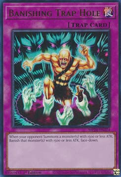 Banishing Trap Hole - 25th Anniversary Tin: Dueling Mirrors (Ultra Rare) [MP24-224] Main image