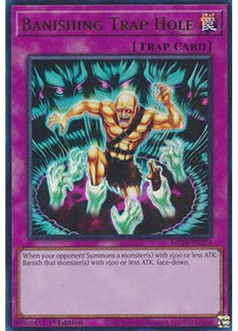 Banishing Trap Hole — 25th Anniversary Tin: Dueling Mirrors (MP24-224) Yu-Gi-Oh! card Imagen principal del producto
