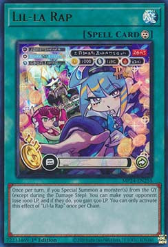 Lil-la Rap - 25th Anniversary Tin: Dueling Mirrors (Ultra Rare) [MP24-255] Hoofdafbeelding